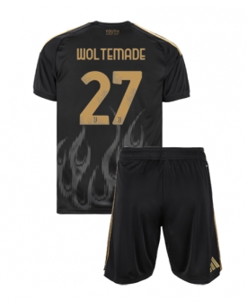 Juventus Nick Woltemade #27 Maglia Gara Terza Repliche 2026-27 Bambino Maniche Corte Juventus Nick Woltemade #27 Maglia Gara Terza Repliche 2026-27 Bambino Maniche Corte